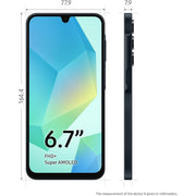 Samsung SM-A166 Galaxy A16 5G 128Gb Blue/Black Smartphone - Ultra Clear 6.7-inch Amoled FHD display