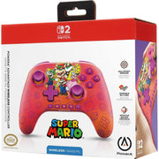PowerA NSGP0548-01V Advantage Wireless Controller for Nintendo Switch 2, Mario and Friends