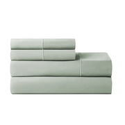 Hotel Style 4-Piece Bed Sheet Set, 600 Thread Count Egyptian Cotton Sateen, Green, Full, Deep Pocket, 5132991423