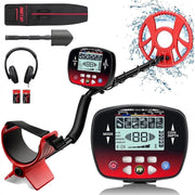 Darzu Metal Detector for Adults, Higher Precision with 5 Detection Modes, LCD Display, 10-Inch Waterproof Coil, Adjustable Length 103cm-130cm, 11672307924