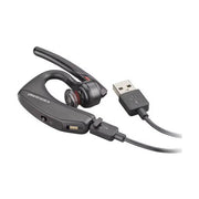 Polycom 7S431AA#ABA Poly Voyager 5200 Earset, + USB-A to Micro USB Cable, Noise Canceling - Black