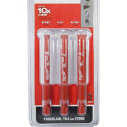 Milwaukee 49-56-0500 Diamond Max Diamond Grit Hole Saw 3 Piece Set