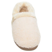 Minnetonka Moccasin Dina Slippers for Ladies - Cream - M(6.5-7.5)