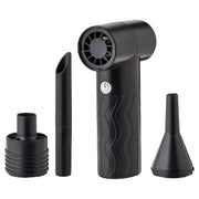 onn ONNAIR600 Rechargeable Air Duster, USB-C Battery, 4-Speed Settings, Multiple Nozzles, Portable