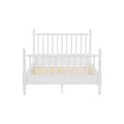 Pioneer Woman PW1425004710012 Harper Queen-Size Spindle Bed White