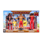 WWE JHL72 Elite 6-Inch Action Figures Collectible Set with Scott Hall, Kevin Nash, Hulk Hogan, 25 Points of Articulation