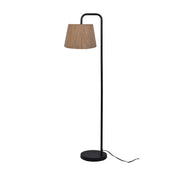 Mainstays M-6212F Black Metal Floor Lamp with Rope Shade, Transitional Styling, Ideal for Office and Dorms, New