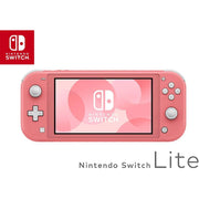 Nintendo Switch Lite Handheld Gaming Console, Coral, International Version
