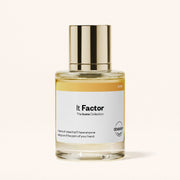 Dossier It Factor Eau de Parfum, Unisex Fragrance, Warm Spicy Scent, Vegan, Cruelty-Free, 1.7 oz Spray