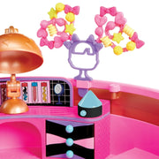 LOL Surprise 528364 Hair Beads Salon Playset with Doll, 100 Beads, Hair Ties, Mirrors, Kids Gift Ages 4+