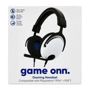 Onn. GT-06 PS PlayStation Wired Video Game Headset with 3.5mm Connector