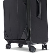 American Tourister 142352-1041 4 KIX 2.0 Expandable Softside Luggage with Spinner Wheels, Black, 20