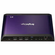 BrightSign XT2145 Digital Signage Media Player, Ultra-Thin Anodized Aluminum, Dual 4K HDMI Outputs, 8K60p HDR Video, Power over Ethernet POE+
