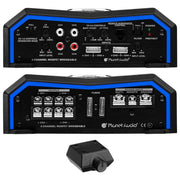 Planet Audio PL1600.4 Pulse Series Car Audio Amplifier 1600 High Output, 4 Channel Full Range Black
