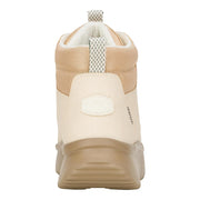 Hey Dude Wendy Peak Apres Coated Twill Women's Boots, Water-Resistant Leather, Ivory, Size 10M, 41990-105