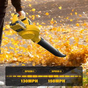 ZEGJAW ZJ523+220 10 Inch 2-in-1 Weed Wacker and Cordless Leaf Blower Combo Kit, 12 Inch String Trimmer Lawn Edger, 2x 2.0Ah Batteries, Charger