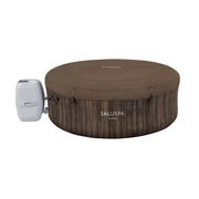 SaluSpa 60132E Madrid Smart AirJet Outdoor Round Inflatable Hot Tub with App Control 2-4 Person with Pump #P09144