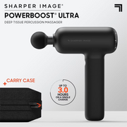 Sharper Image Powerboost Ultra Deep Tissue Percussion Massager