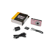 Kodak PixPro Friendly Zoom FZ55 16MP 1080p Full HD Digital Camera with 5X Optical Zoom Vlogging Camera (Pastel Pink)