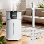 Dhole HD-306A 16L Large Room Whole House Dual Mist Output Warm Mist Humidifier