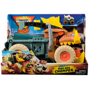 Monster Jam 6071776 Mini Jam Megalodon Mad Hog Chomper and Monster Truck