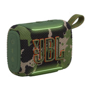 JBL Go 5 Portable Bluetooth Speaker, IP68 Waterproof and Drop-Proof, Ambient Edge Lighting, Up to 10 Hour Battery, Stereo Pairing, Squad