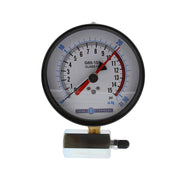 Jones Stephens G65155 4 in. Stainless Steel Pressure Gauge 15 psi