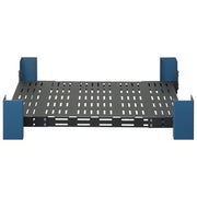 RackSolutions 1U Heavy Duty Fixed Server Rack Shelf, 28in Depth, 23in EIA Compatible, 500 lb Capacity, Black, 1USHL-116-23