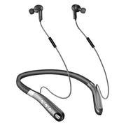 MEDca Neckband Hearing Amplifier with Bluetooth, Active Noise Cancellation, Rechargeable Battery, Black, MC-TW40