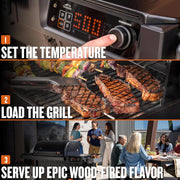 Traeger TFB97JLH Grills Woodridge Pro Electric Wood Pellet Grill and Smoker