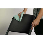 Lifetime 80187 Classic Commercial Folding Chair, Black with Gray Frame, 4 Pack