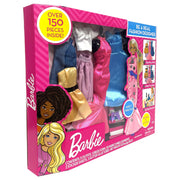 Tara Toy Barbie Fashion Designer Classic Set, Over 150 Pieces, 5 Outfit Kit for Kids Ages 3+, 13301