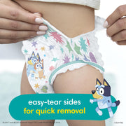 Pampers Easy Ups Training Pants with Bluey Characters, Size 6T-7T, 70 Count, Boys and Girls Potty Training Underwear