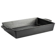 Lodge BW13C Cast Iron Seasoned Casserole Pan 9 X 13, Black