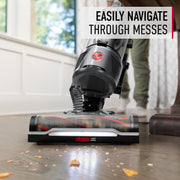Hoover UH77110 Wind Tunnel Tangle Guard Bagless Upright Vacuum Cleaner, Gray
