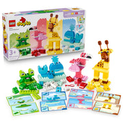 LEGO DUPLO Animal Building Game Educational Toy for Toddlers Ages 3+, 94 Pieces, Creative Matching and Fine Motor Skills Development 6585505