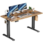 edx WMYO-JHED121 Electric Standing Desk, Height Adjustable 55 x 24 Inches Ergonomic Desk with Memory Preset and T-Shaped Metal Bracket