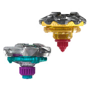 Hasbro Beyblade X Calibur Samurai 6-70M BX and Obsidian Shell 3-85S BX Dual Battling Tops, Multicolor, Ages 8+, G2754
