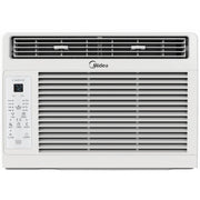 Midea 5,000 BTU Window Air Conditioner with ComfortSense Remote, 3 Cooling Modes, 3 Fan Speeds, Energy Saver, White, RMW05RWW