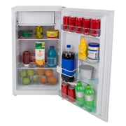 Avanti AVARM3306W 3.3 Cu Ft Compact Refrigerator w/ Chiller, White