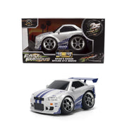 Jada Toys Fast & Furious Small Blocks 1:28 Scale Die-Cast Model Vehicle with Adjustable Wheels, Multi-Color