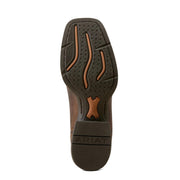 Ariat Sport Outdoor Western Boot, Distressed Brown Full-Grain Leather, Wide Square Toe, 11