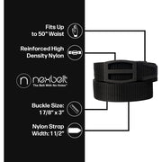 Nexbelt PCS2672 Titan PreciseFit EDC Belt - Black