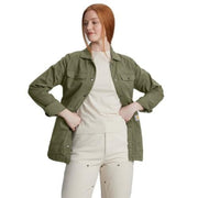 Carhartt 106850-Dov TENCEL Fiber Series Relaxed-Fit Canvas Coat for Ladies, Dusty Olive, M