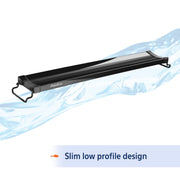 Aqueon OptiBright Plus LED Aquarium Light Fixture, Remote Controlled, Adjustable Legs, 18-24 Inch, Black, 100115720