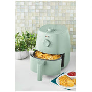 Mainstays MS840340791403 2.2 Qt Air Fryer, Sage Green - Auto Shut-Off, Non-Stick