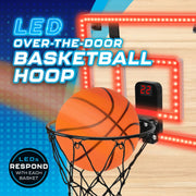 MinnARK MAS-DBALL1 Over-the-Door Basketball Hoop Indoor Sports Game Ages 3+