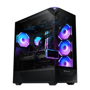 iBUYPOWER EPBA7N5701V21 Element Pro Gaming PC Ryzen 7 7800X3D 4.2GHz NVIDIA RTX 5070 12GB 32GB RAM 1TB SSD Win 11 Home Black