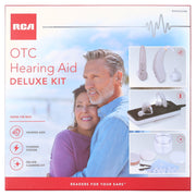 RCA RSH052BKRB OTC Behind-the-Ear Hearing Aids Value Bundle, Black