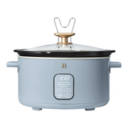 Beautiful 19166 6 Qt Programmable Slow Cooker, Cornflower Blue